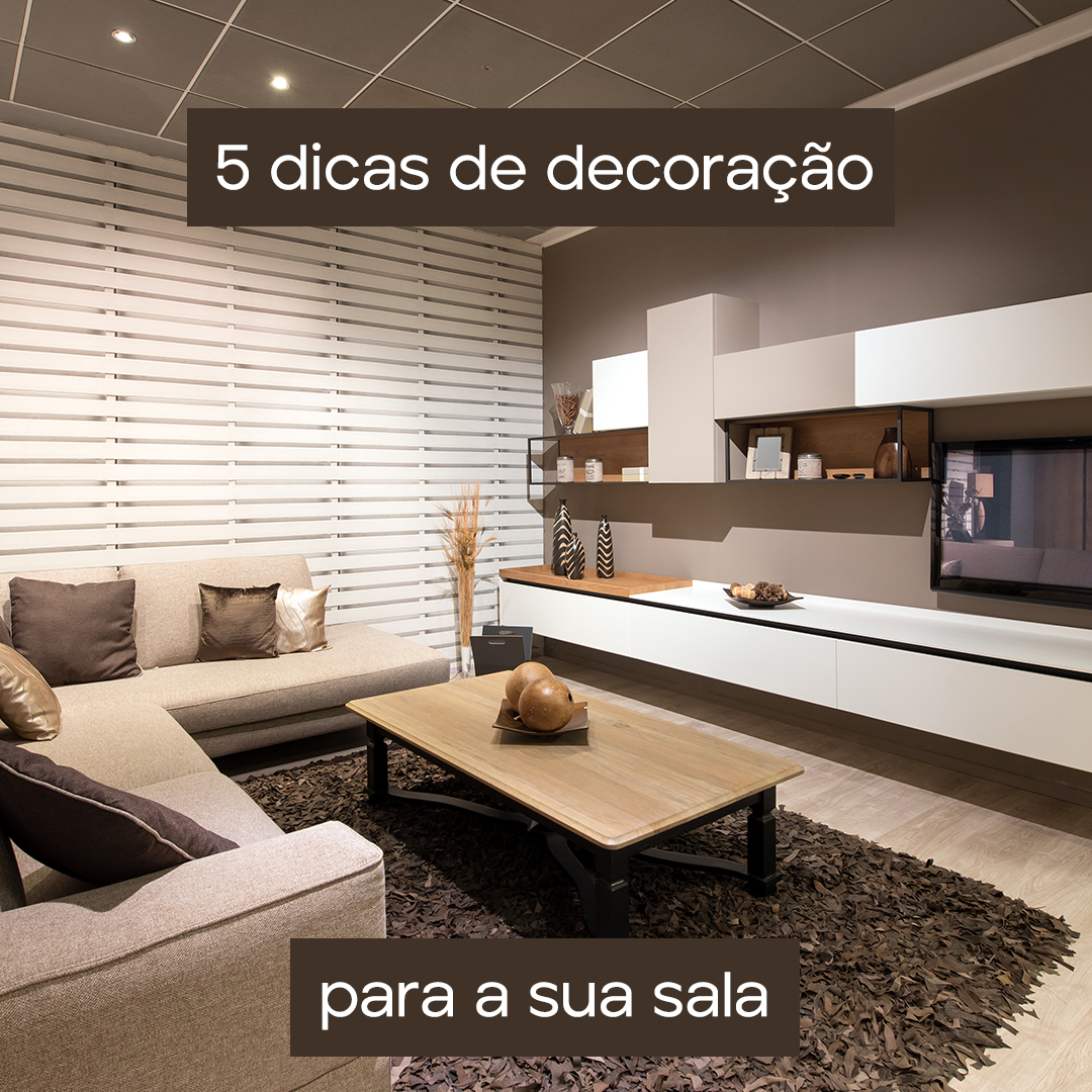 dicas de decoração para a sala